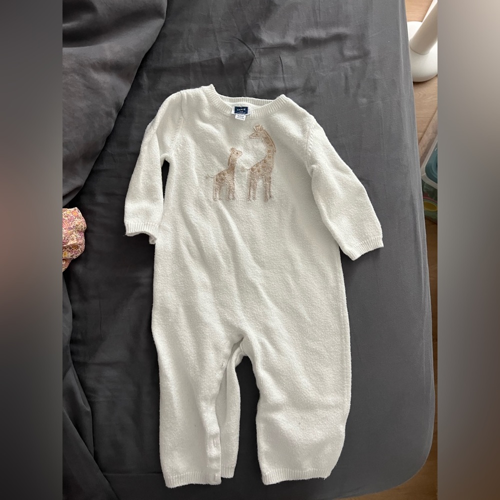 Janie and Jack onesie used condition